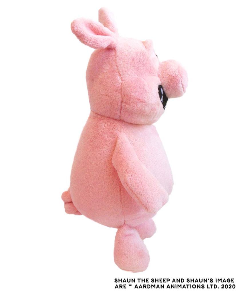 Niki Shaun the Sheep Plush Itazurabuta Classic Shaun the Sheep Clay Animation Toy, "Laught" 25cm, Gift, Pig, Prank, Itazurabuta, Present, Shaun,