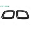 Rear Door Subwoofer Ring Cover Trim For Jeep Compass 2017-20 Deluxe Bright Black