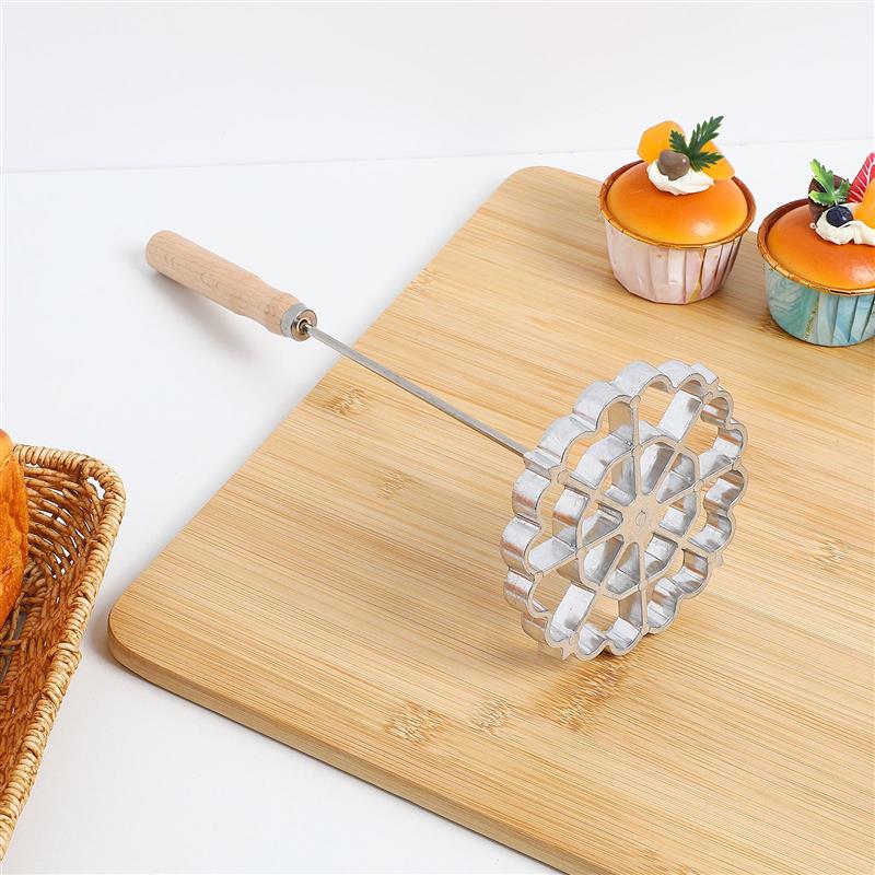 Алюминиевый сплав антипригарные формы для блинов форма для жарки розетка печенье вафли закусочные формы печенье с тертой морковью кухня выпечка