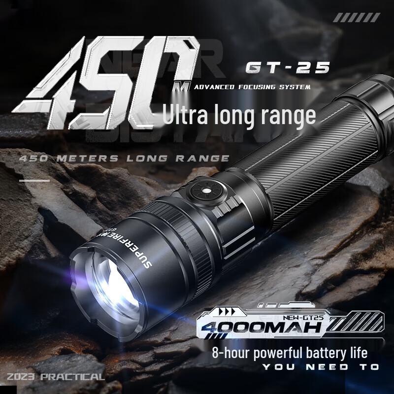 SupFire GT25 Rechargeable LED Flashlight