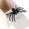 Funny Wooden Spider Box Hidden In Case Joke Gag Toy Halloween Gift