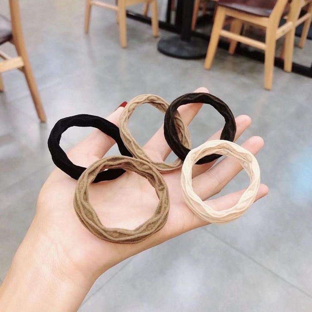 Держатель для хвоста, базовая веревка для волос, эластичная веревка для головы, корейский стиль, резинка для волос, женские резинки для волос