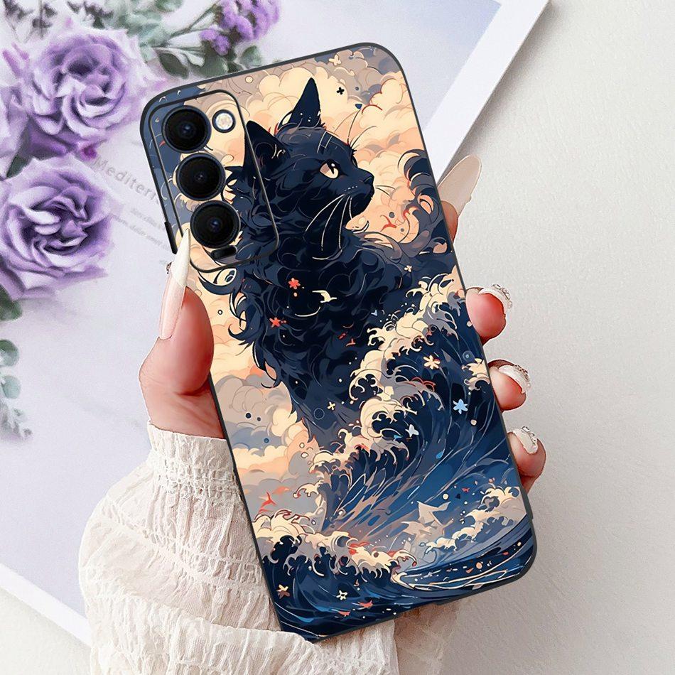 Для Tecno Camon 18 18P 18T Чехол для телефона с рисунком «Крутой Дракон Тигр» Для Tecno Camon18 P 18 18T Мягкие силиконовые TPU чехлы