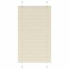 VidaXL Store Plissé Crème 80x150 Cm Largeur Du Tissu 79,4 Cm Polyester, Window Pleated Blind, Accordion Blind, Blind 4015292
