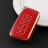 Golden-edged TPU Car Remote Key Cover Case Shell Fob For Lexus NX GS RX IS ES GX LX RC IS UX 200 250 260 300 350 LS 450H 300H Car Accessories
