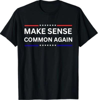 Футболка Make Sense Common Again