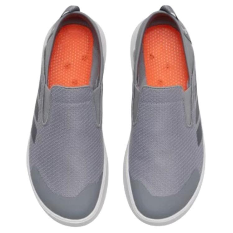 adidas Terrex Лодочные Нескользящие Износостойкие Низкие Туристические Ботинки Унисекс Серые JR1820