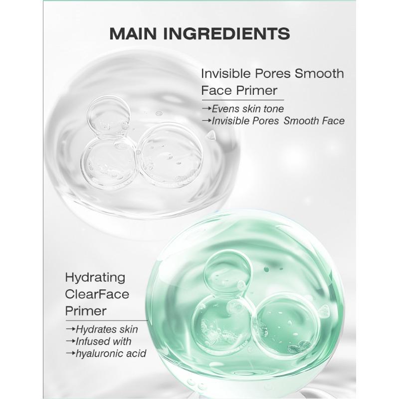 Праймер Увлажняющий праймер Консилер Осветляющий цвет лица Праймер-гель для очищения пор