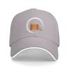 Peace Walking Monks Minimalist Zen Art Baseball Cap  Outdoor Gym Sun Visor Trucker Hat Men Women Fashion Print Snapback Cap
