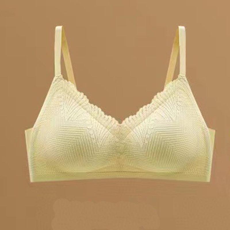 Женский бюстгальтер из латекса с кружевом на подтяжках без косточек, кружевной спортивный бюстгальтер для сна, удобный чехол