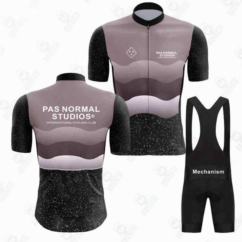 Outdoor Cycling Set Road Mountain Biking Riding Suit PNS Short-sleeved Straps