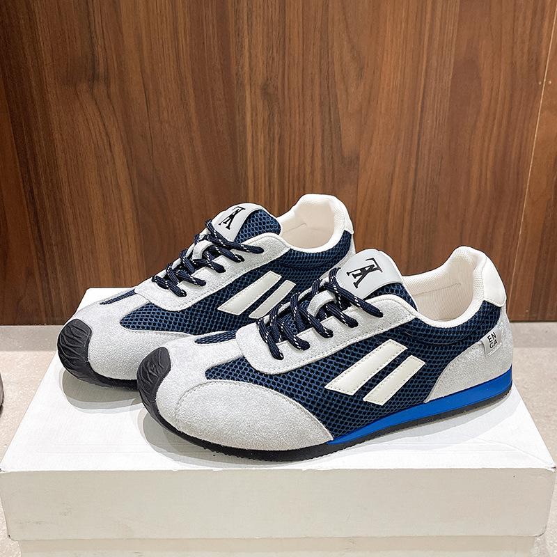 Дышащий дизайн в новой нише немецких тренировочных кроссовок с повышенной высотой, сетчатая расцветка, женские осенние, для активного отдыха, пеших прогулок, досуга, Форрест Гамп