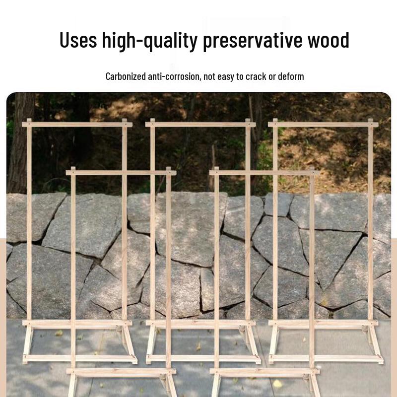 Деревянная А-образная стойка для дисплея