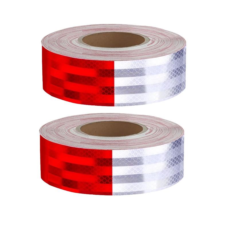 Auto Safety Warning Sticker Reflector Protective Tape Strip Car Reflective Tape Film for Trucks Motorcycle Safety Accessories