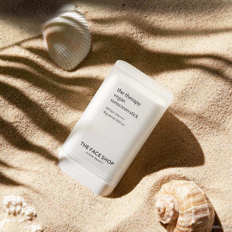 THE FACE SHOP The Therapy Vegan Sunscreen Stick SPF50+ PA++++ 18g (+Free gift)
