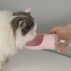 Портативная бутылка для воды 2в1 для собак с контейнером для еды для крупных и маленьких домашних животных, кошек, поилка, миска, диспенсер для воды, товары для чихуахуа