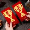 Высококачественные матовые красные конверты: Креативный роскошный стиль для Нового года