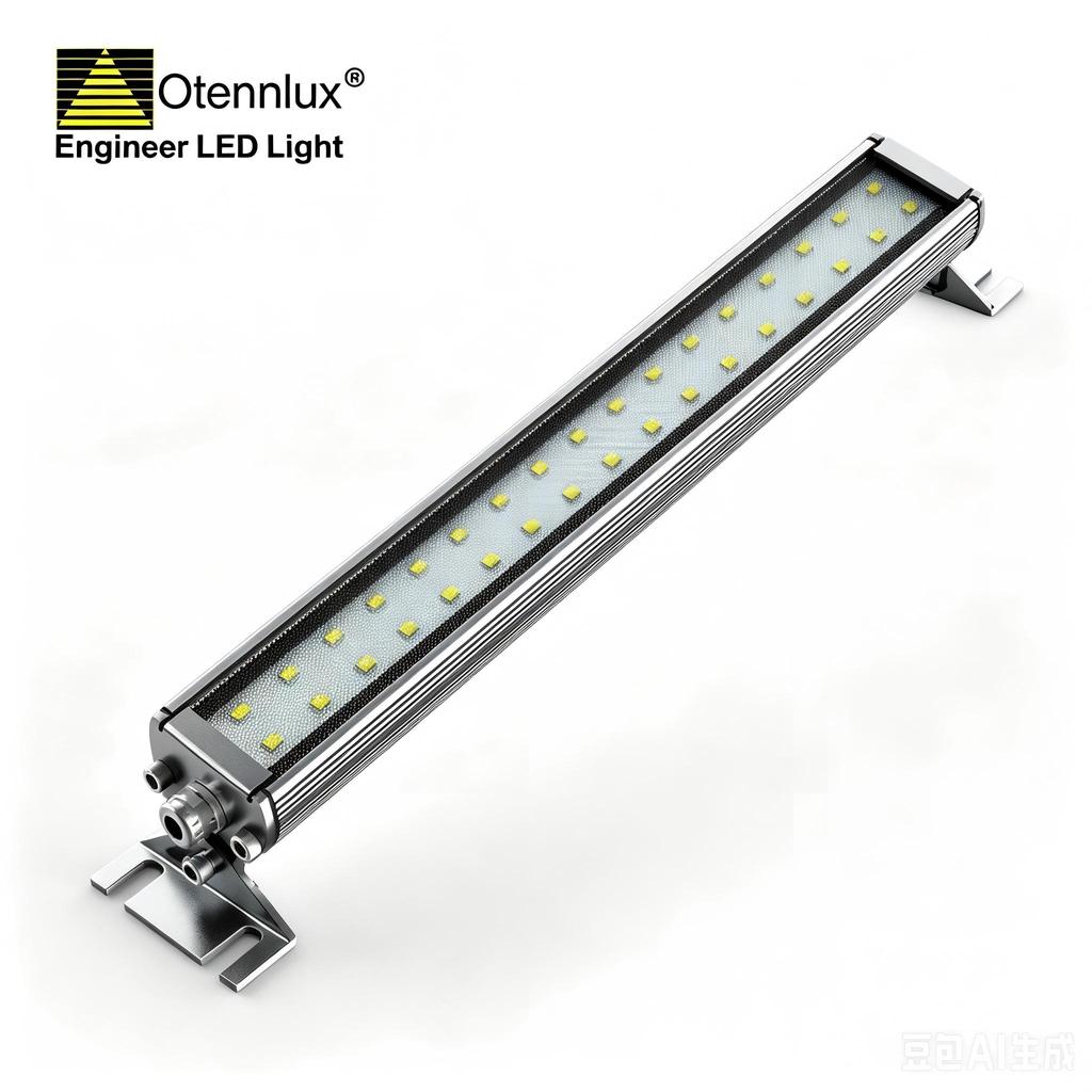 IP67 Otennlux Cold White 6000K-6500K LED Tube Light 10W for Machining Center