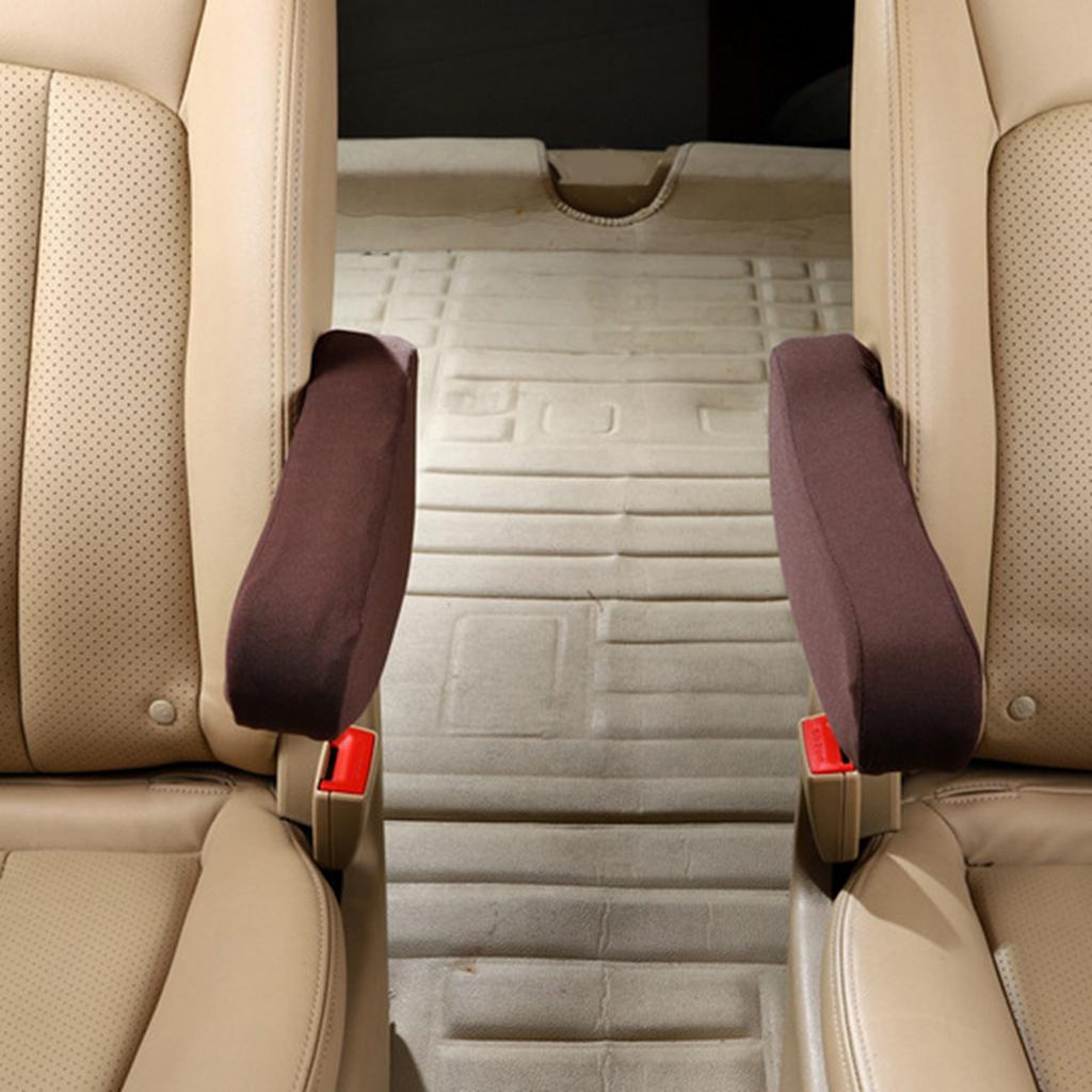 Подходит для автомобильных эластичных тканевых чехлов на подлокотники для автомобилей, грузовиков, внедорожников, защиты подлокотников