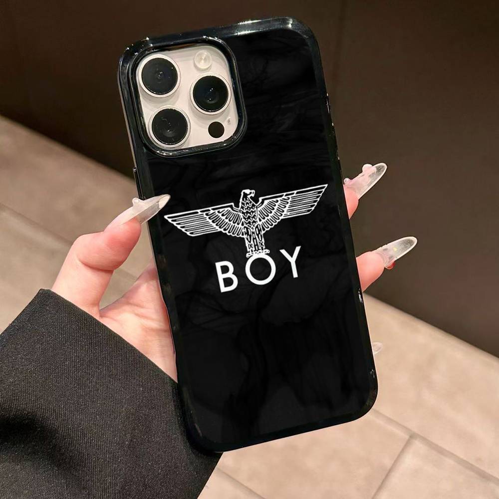 Модный бренд Boy L-London Чехол для телефона для IPhone 17 Pro 16 Plus 16 Pro Max 15 14 13 12 11 PC+TPU Задняя крышка