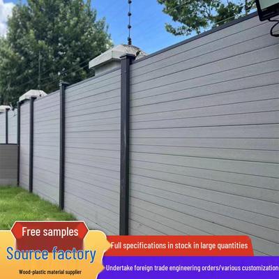 WPC Антикоррозийная Дерево-Пластиковая Наружная Панель для Забора