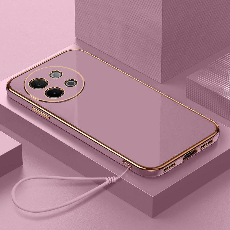 Для Realme 11 4G Чехол Realme 11 4G Чехол Realme 11 4G Чехлы Realme 11 Роскошный квадратный чехол для телефона Противоударная задняя крышка