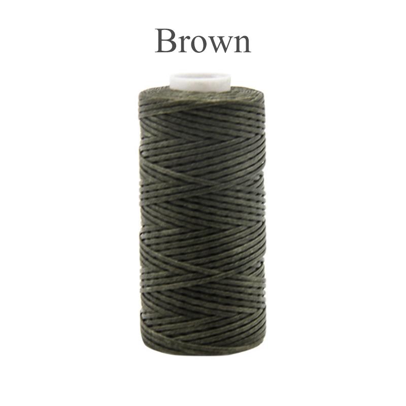 Толщина кожи 50 м, нитки для ручного шитья, 150D, 1 мм, плоская вощеная швейная линия, вощеная нить для обуви «сделай сам»