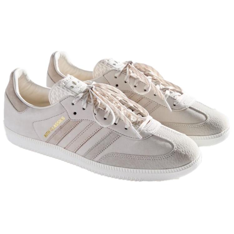 Adidas Kith X Adidas Samba Og 'Classics Program Cloud White' Sneakers IH0090