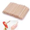 50ps Nail Art Orange Wood Stick Cuticle Pusher Remover Double Ended Dead Skin Removal Manicure Tool