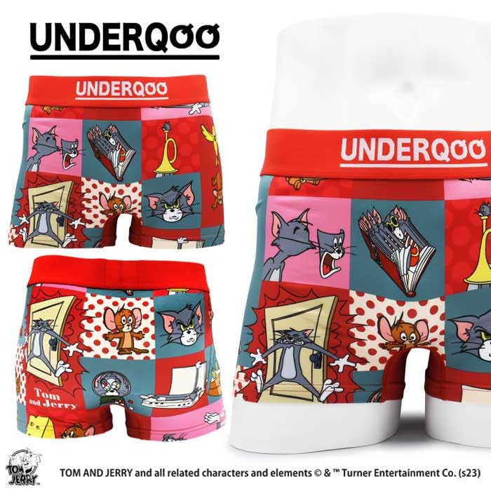 Boxer Shorts Tom and Jerry Emotions Unisex Christmas [Undercoo] TOM&JERRY