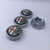 4PCS 60MM Hub Center Cover Car Modification Accessories for Alfa Romeo Giulia Giulietta 159 Mito Spider GTA lhj566