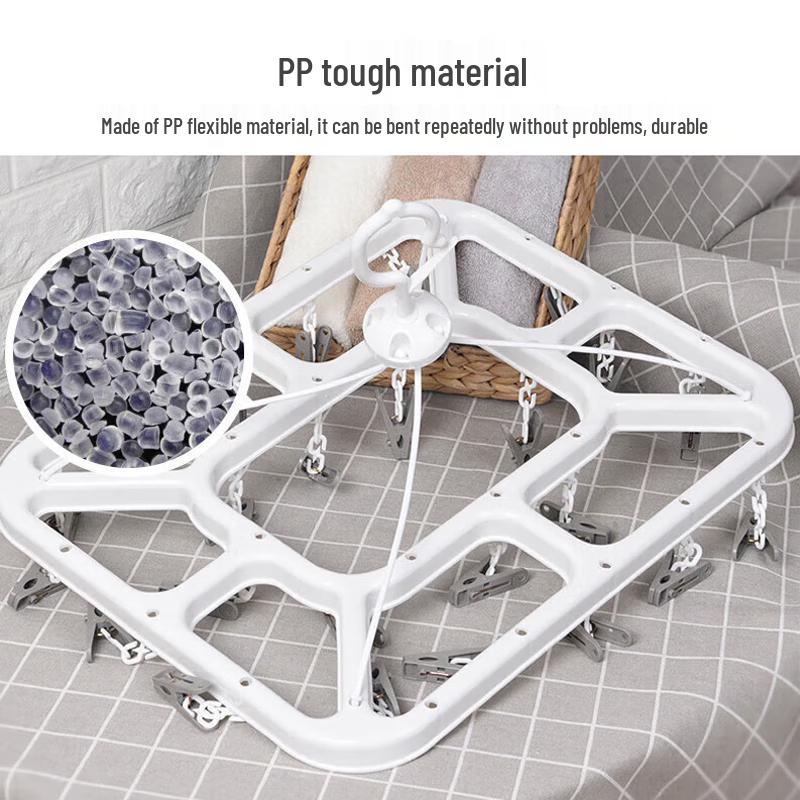 Chahua 24-Clip Laundry Drying Rack