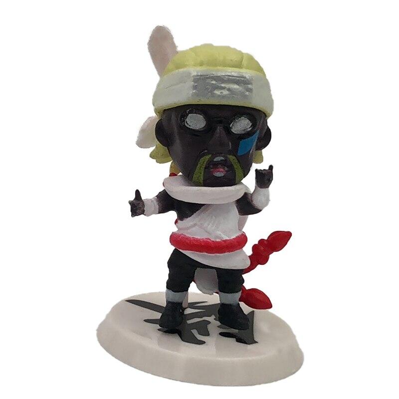 Аниме Экшн-фигурка Хатаке Какаши 19 Q Версия Модель 7см ПВХ Узумаки Наруто Статуэтка Коллекционная игрушка Figma Подарок