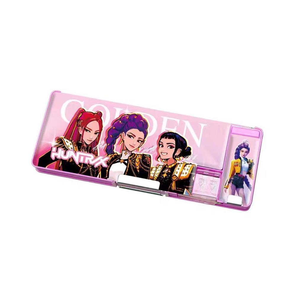 Children's K-POP Witch Hunt Multi-functional Stationery Box, Special Pencil Box for Primary School Students