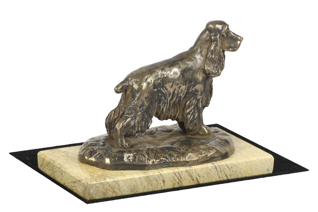 Cocker Spaniel Angielski - Statuetka Psa, Figurka Sylwetki Psa, Trofeum Na Wystawę Psów Marki Art-Dog