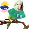 Parrot Recovery Collar Small Medium Birds Soft Breathable Neck Sleeve Lovebirds Hamsters Chickens Ducks Adjustable Fastener Tape Bird Collar