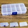 1x Organizer Jewelry Box Plastic Case Slots Container Storage Bead Jewelry