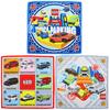35601 Tomica Napkin Set of 3, Different Designs, Lunch Cloths, Large Handkerchiefs, Perfect for Kindergarten, School Entrance, Lunch Boxes, Lunch Wrap
