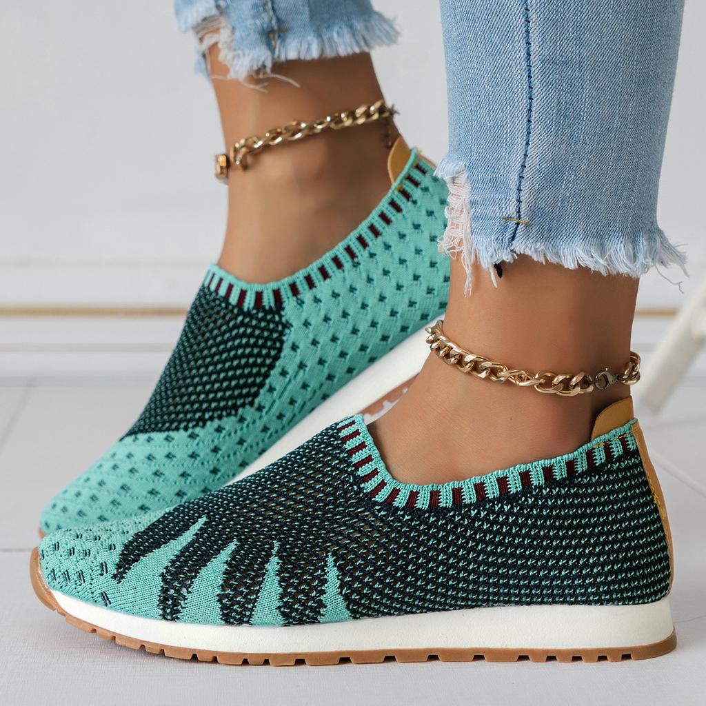 Летняя дышащая одинарная спортивная женская обувь