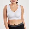 Wirefree Single-Layer Sports Bra - Breathable Plus Size Fitness Underwear for Women, Comfortable Workout Top