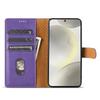 N.BEKUS CSJ-001 Чехол-подставка для Samsung Galaxy S25, кошелек из ПУ кожи, чехол для телефона