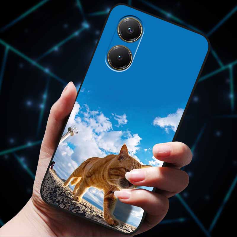 For POCO X7 Pro Case Painted Cats Soft TPU Silicone Protector Cover for Xiaomi POCO X7 Pro 5G Case Fundas Bumper POCOX7Pro Capa