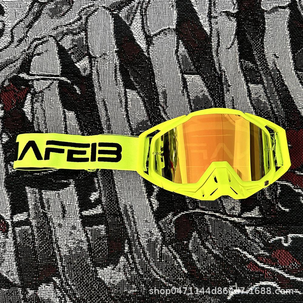 NAFEIB Motorcycle goggles for outdoor sports, off-road, windproof, for men and women riding motorcycles