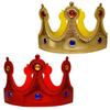 Детская Корона на день рождения, детская праздничная тканевая повязка на голову для девочек, рождественский эластичный реквизит для фотосессии, наряды для фотосессии для ребенка одного года