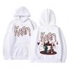 Европейский размер Худи Korn Band Унисекс Флис