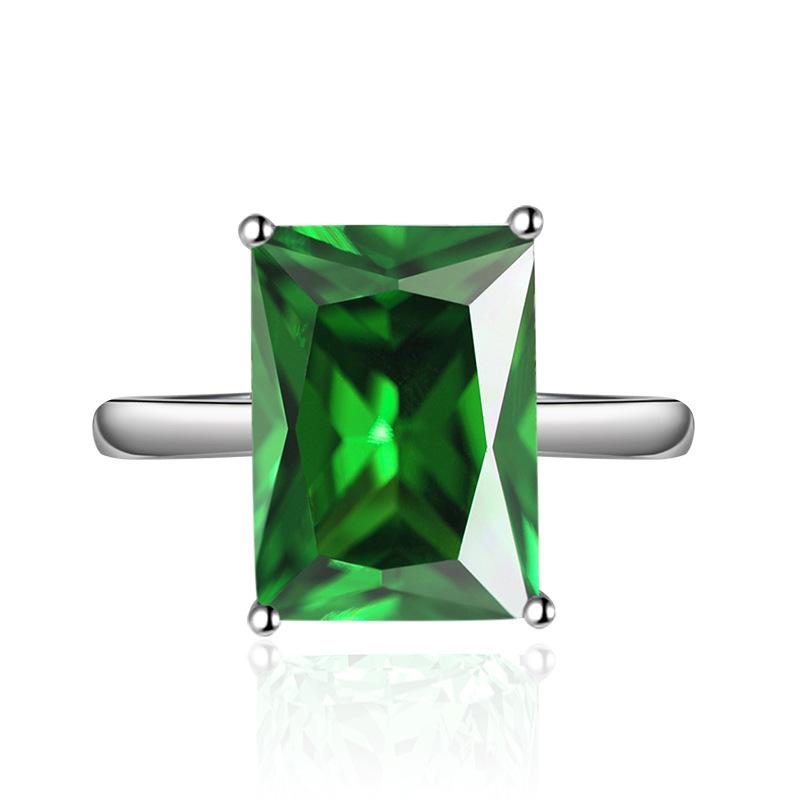 Sace Gems Классическое кольцо из медного сплава с цирконом, женские ювелирные изделия, свадебный подарок для вечеринки