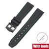 Silicone Strap for Swatch X Omega Moonswatch Stainless Steel Buckle 20mm 22mm Men Women Soft Waterproof Replace Watch Band