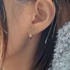 Youngglow 14k CH хром кубический пирсинг