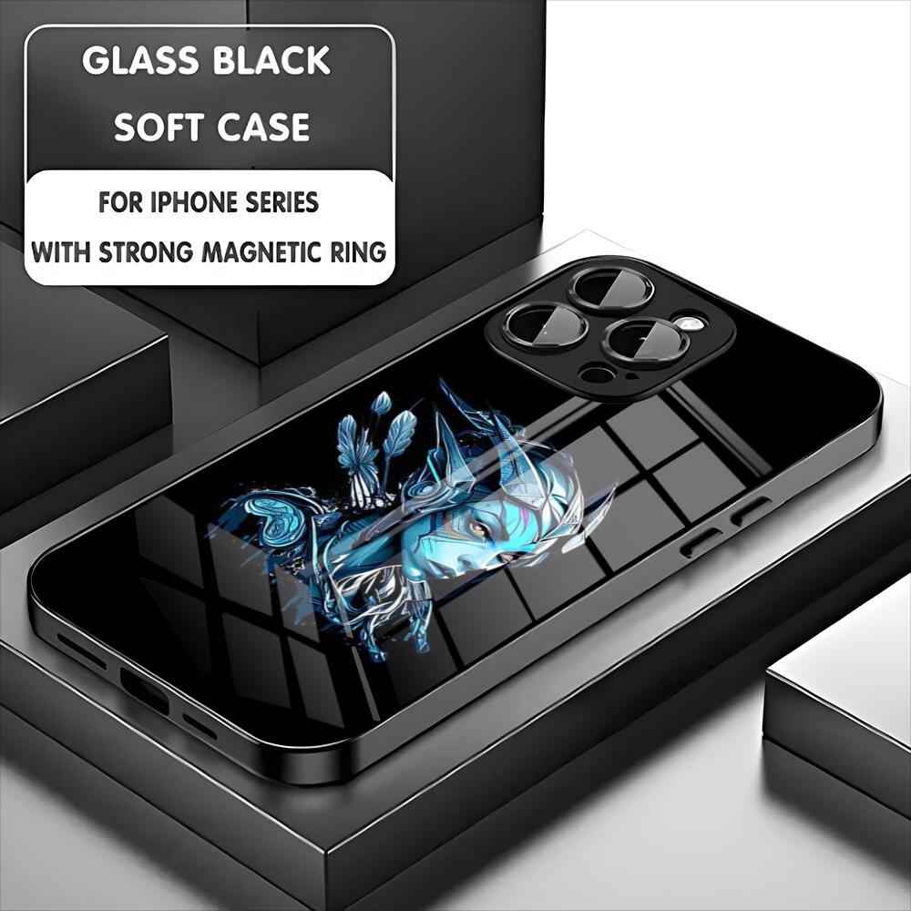 Чехол для телефона A-avatar для iPhone 17 16 15 14 13 11 12 Pro Max Mini Plus Магнитный стеклянный чехол для телефона