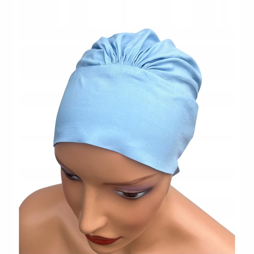 Tess Baby Blue Headscarf Stylish Summer Accessory Polish Product